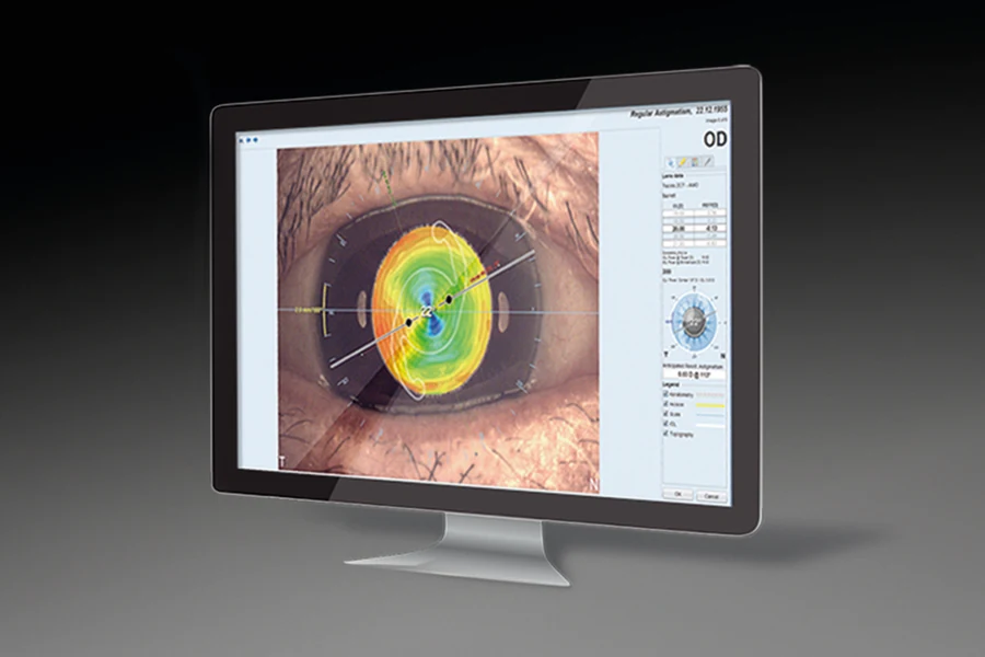 Official Haag-Streit EyeSuite IOL interface