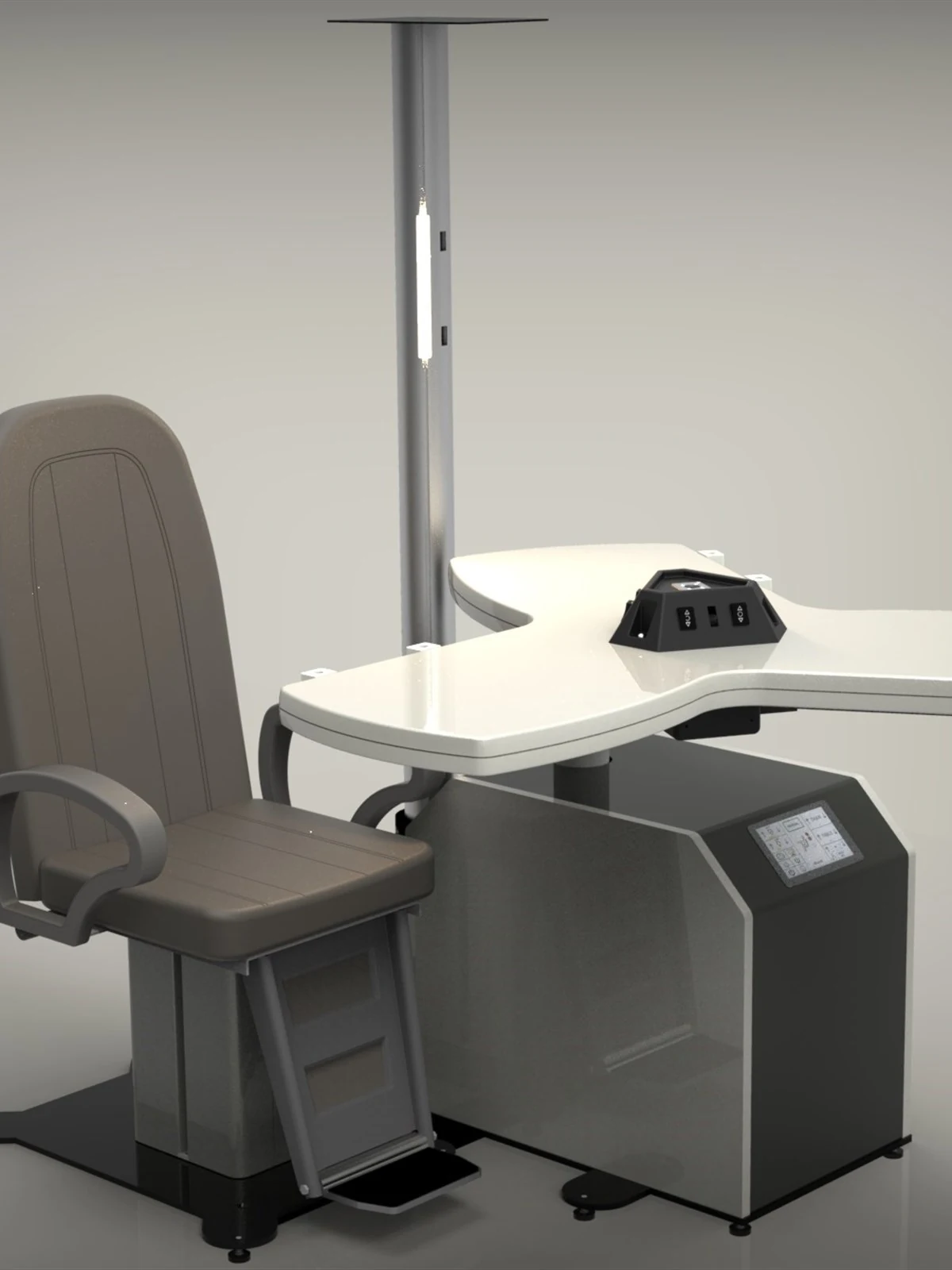 Mouvement officiel du plan de travail Easyvisus MS33 — 3 instruments