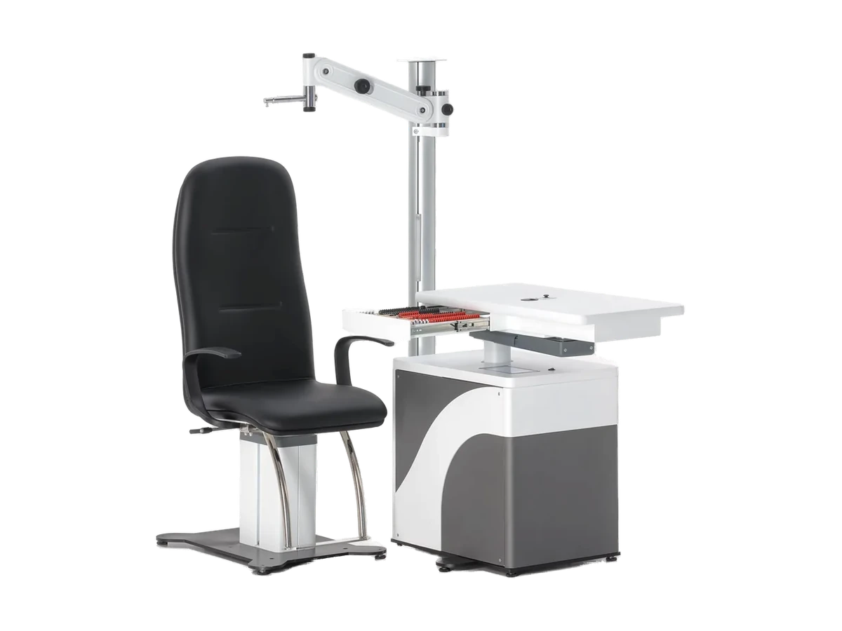 Easyvisus RM64 Compact — 2 instruments by F.I.S.O., Refraction unit ophthalmic equipment