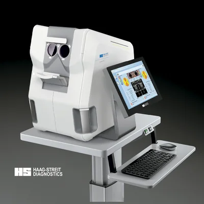 Eyestar 900, équipement haag-streit