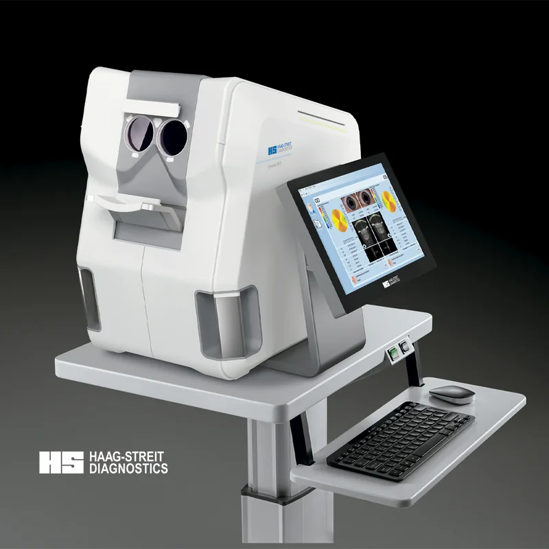 Eyestar 900, équipement haag-streit