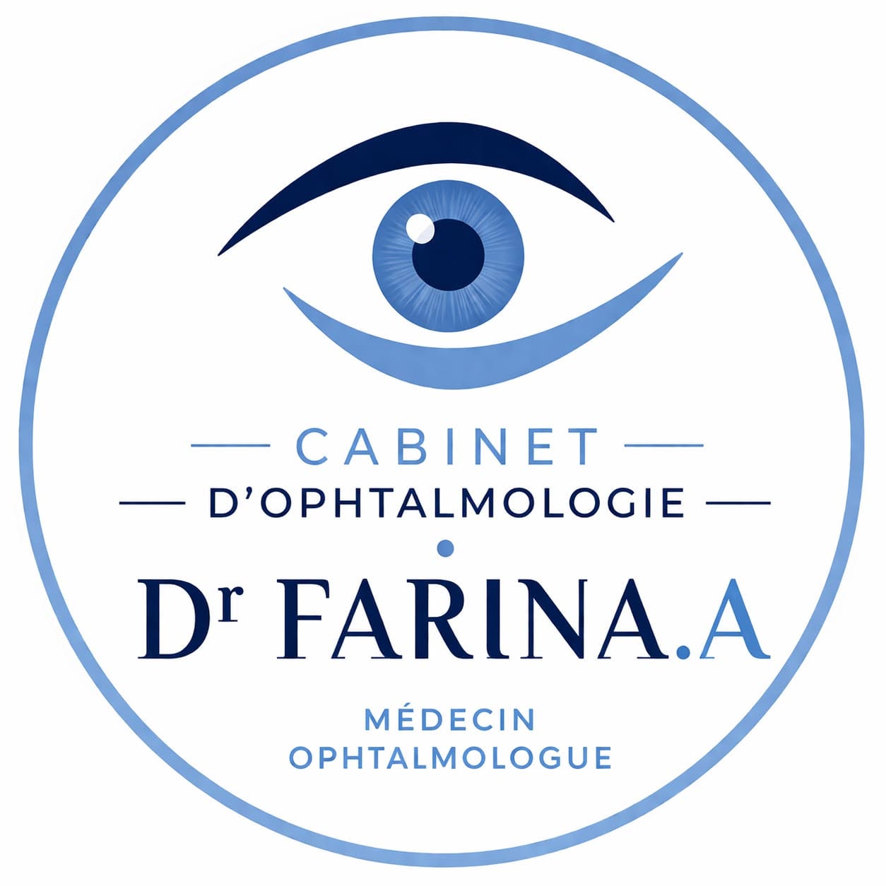 Cabinet d’ophtalmologie Dr Farina A — logo publié par le cabinet