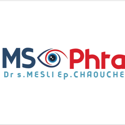 Logo MS Ophta du cabinet Dr S. Mesli ép. Chaouche.