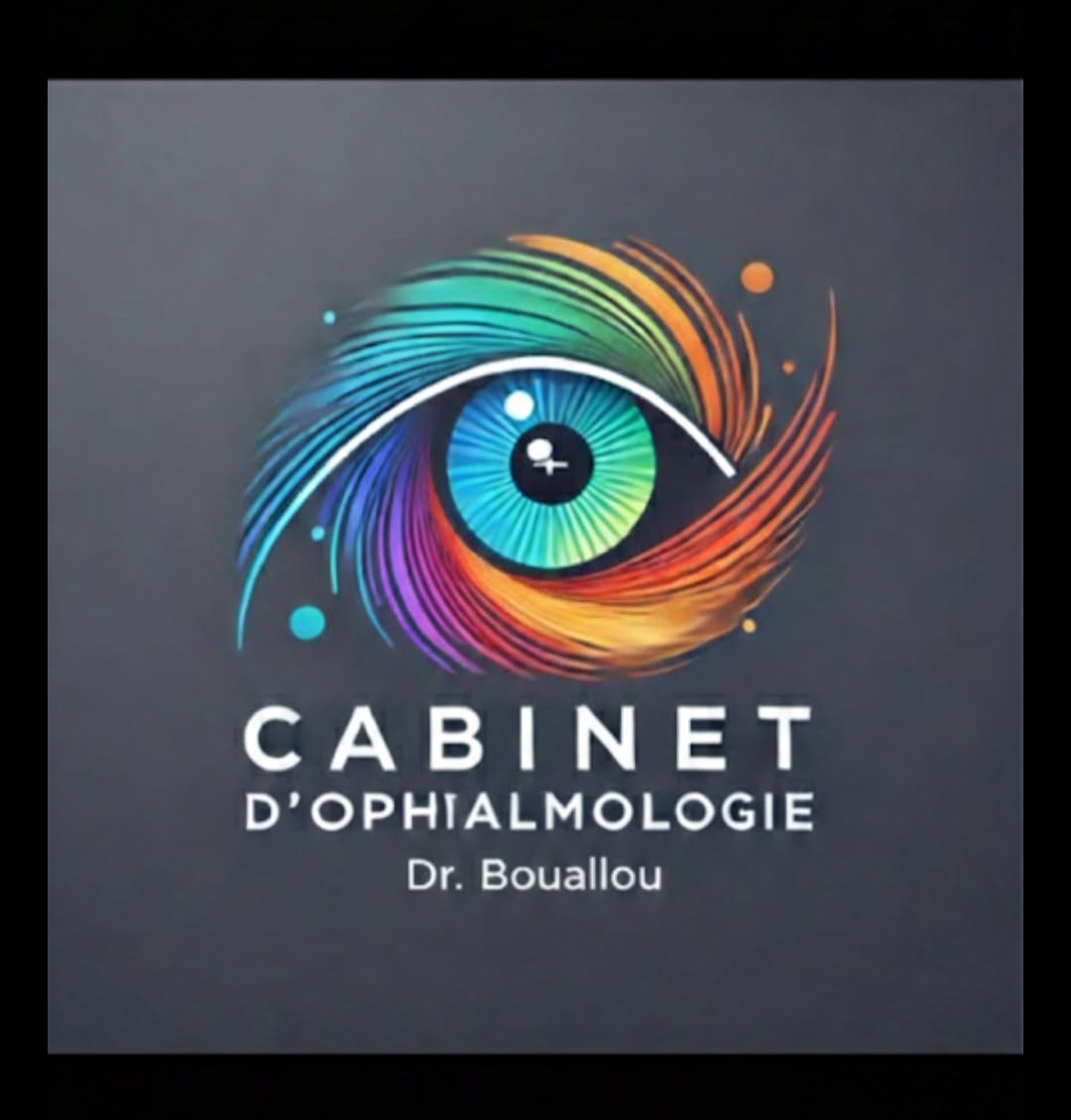 Logo du cabinet d’ophtalmologie Dr Bouallou.