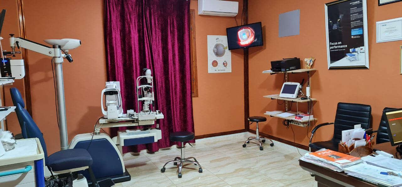 Clinique d’ophtalmologie Cristal — salle de consultation