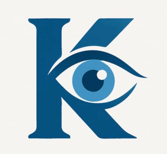 Logo du cabinet d’ophtalmologie du Dr Kenouche Med. B. El Khalil.