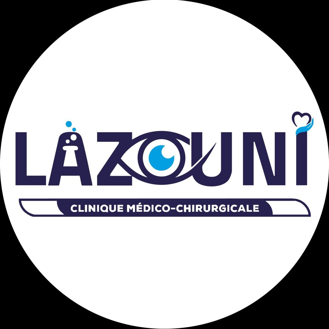 Logo institutionnel officiel de la Clinique Lazouni.