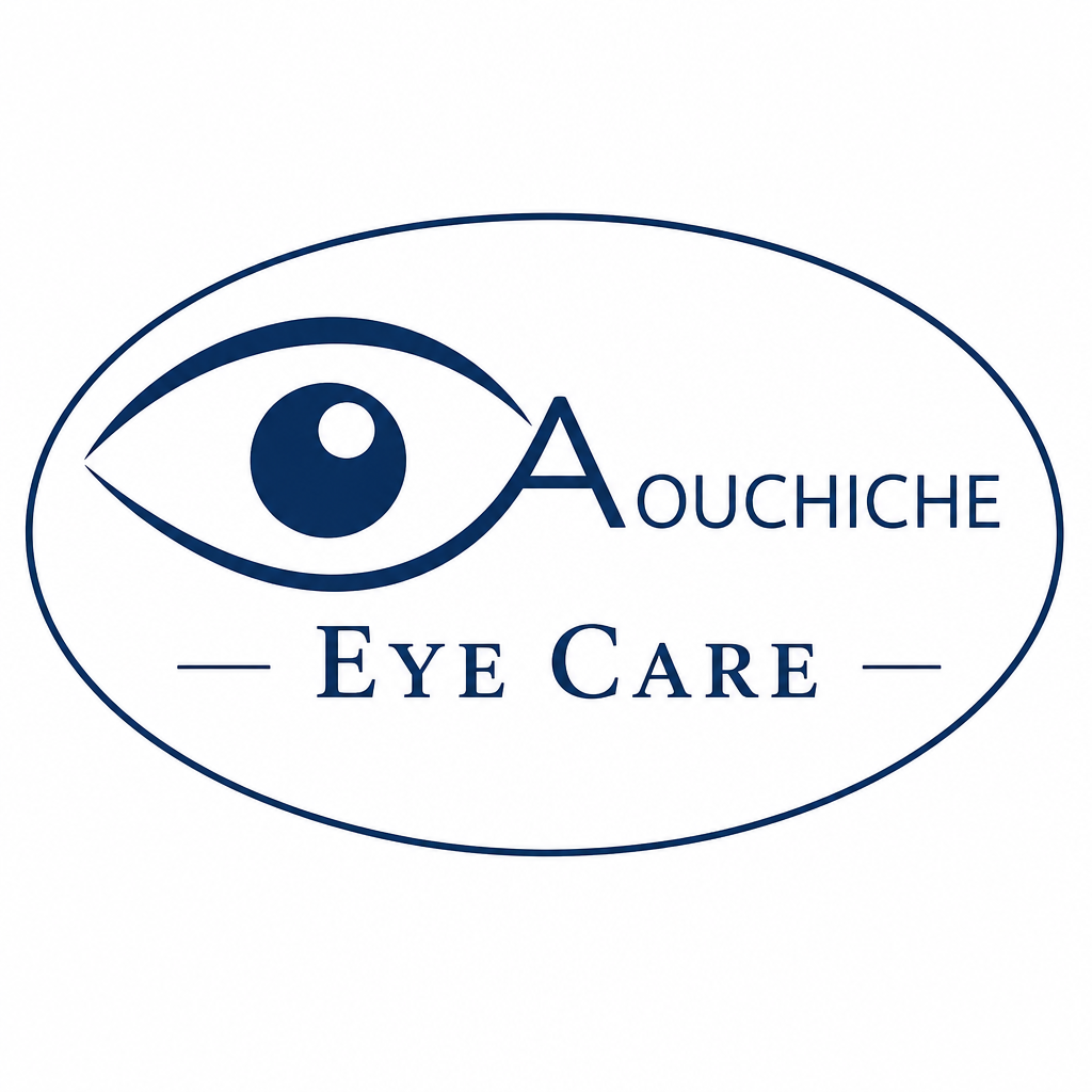 Logo professionnel Aouchiche Eye Care.